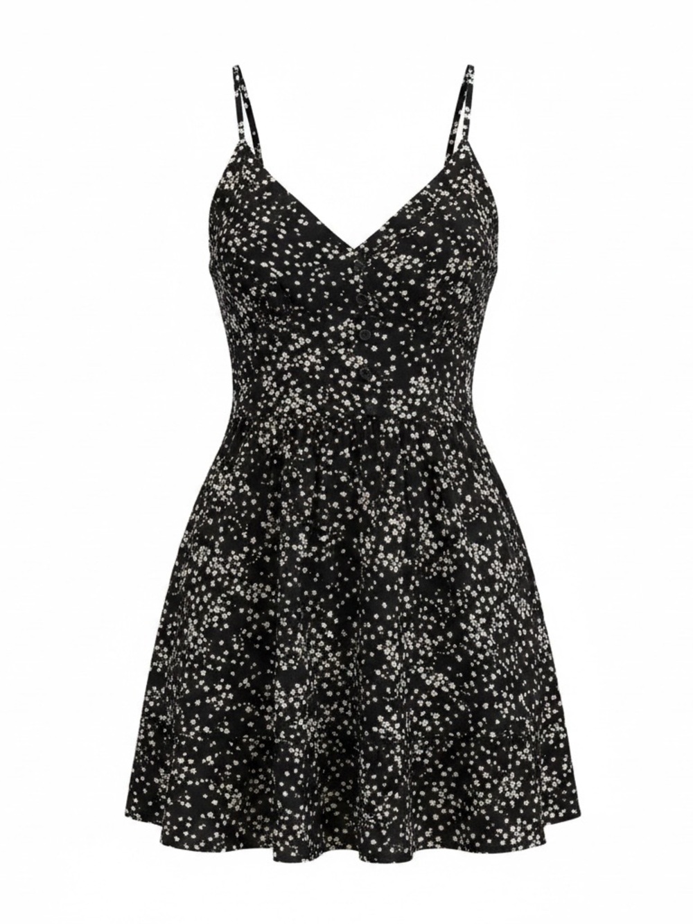 No Boundaries Black and White Mini Dress